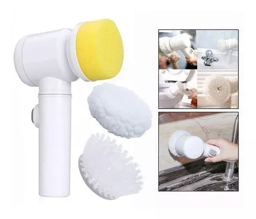 CEPILLO LIMPIADOR ELECTRICO DE  5 EN 1 MULTIUSO 😍