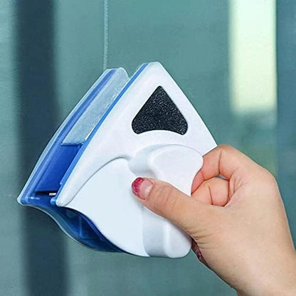Limpia Vidrios Magnético Ventanas Hogar Triangular
